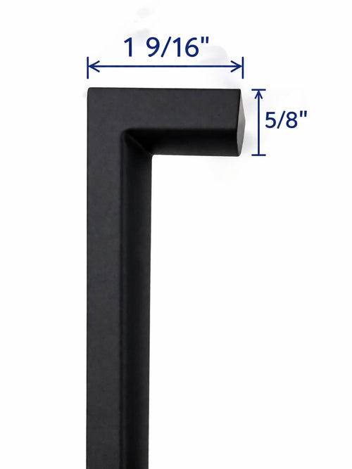 Modern Matte Black Appliances Door Pull