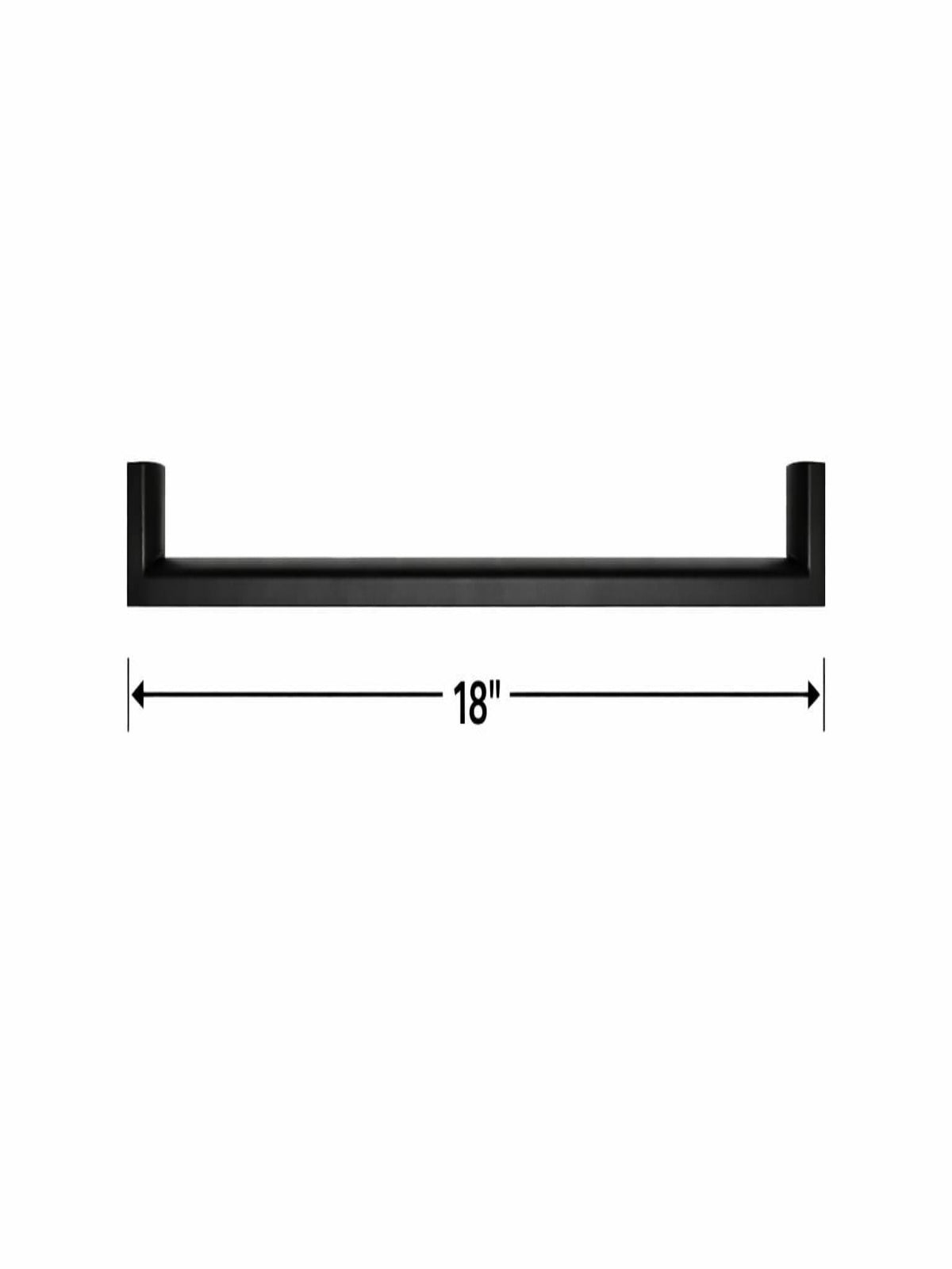 Modern Matte Black Appliances Door Pull